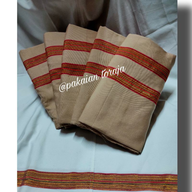 sarung tenun asli toraja motif 6 bis