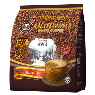 OldTown White Coffee Old Town Malaysia Extra Rich 3in1 kopi 15 sachet