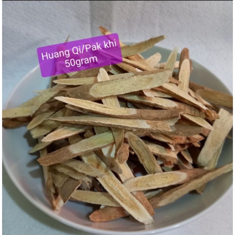 

Huang Qi 50gram / Pak Khi 50gr Bei qi/ Radix Astragalus