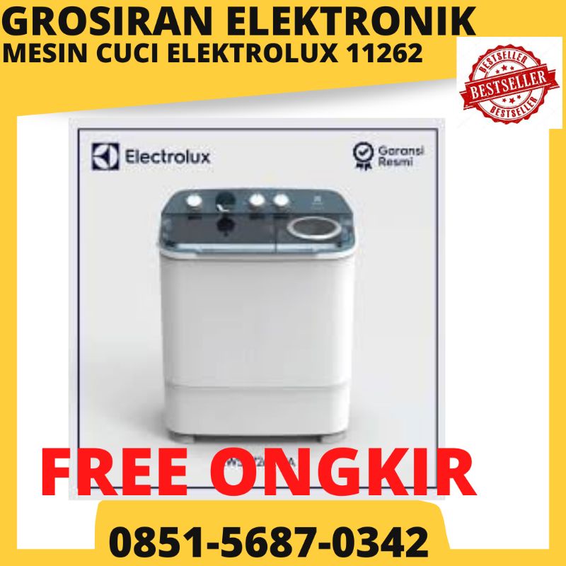 MESIN CUCI ELEKTROLUX 2TABUNG 10KG 11262 (PROMO DEPOK)