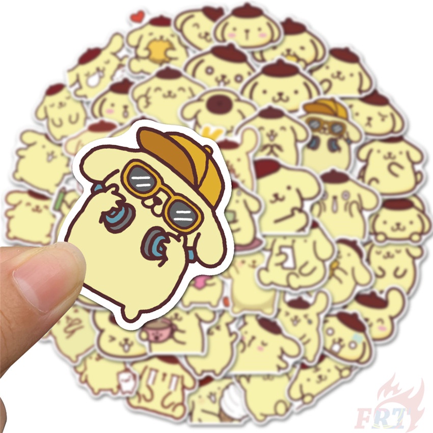 

Stiker Pom Pom Purin KAWAI Sticker WaterProof Premium isi 15 pcs