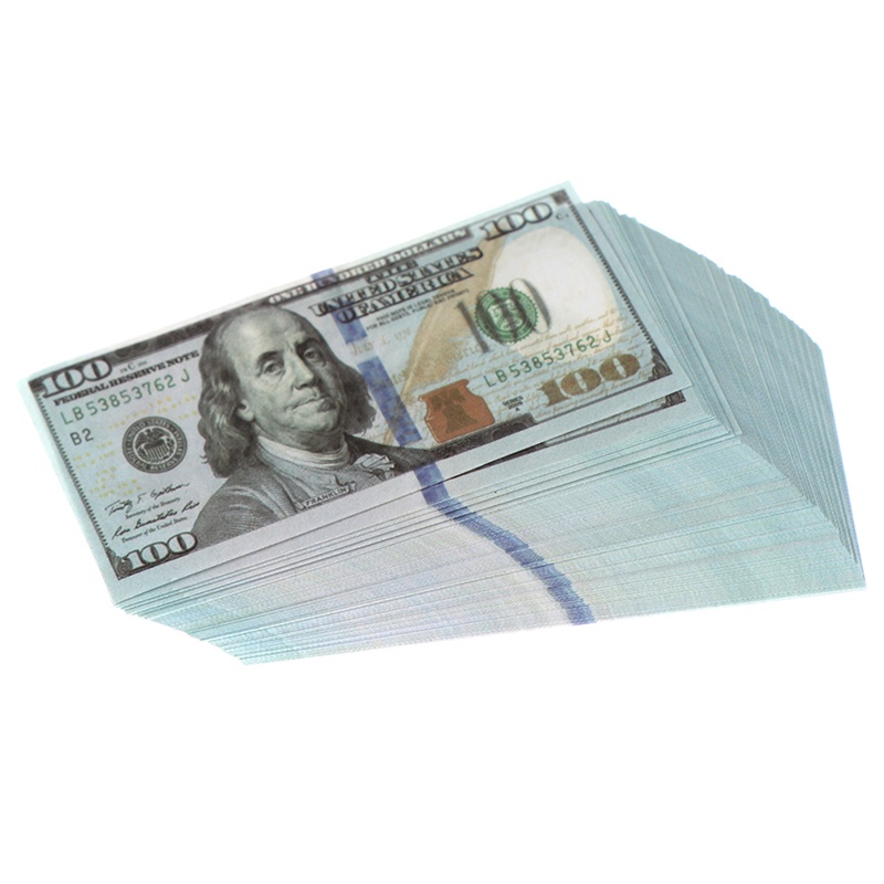 &lt; E2id &amp; &gt; Mainan Miniatur Dollar 100 Dollar Untuk Anak