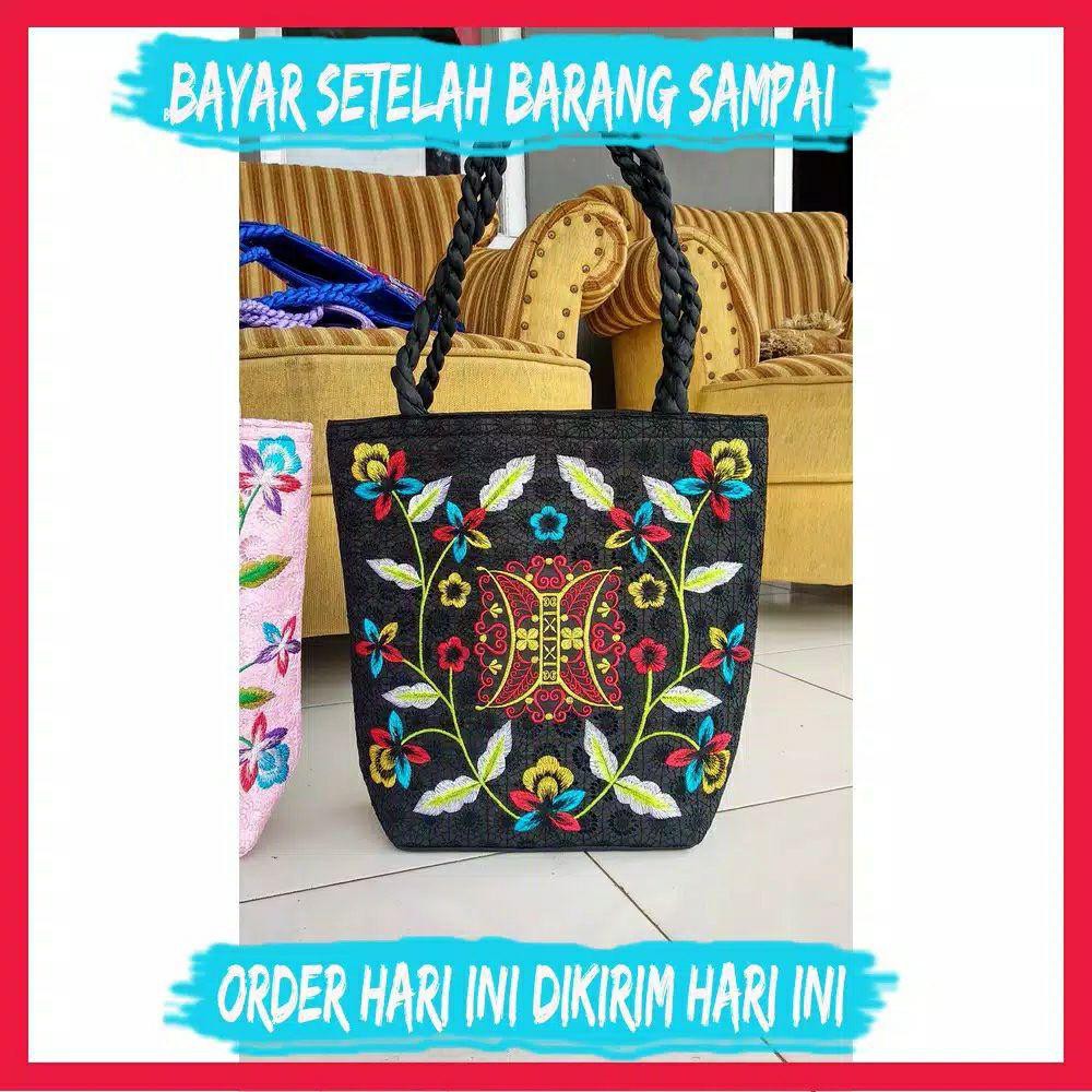 Tas Bordir Motif Pintu Aceh Kecil