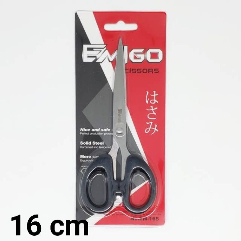 

gunting tanggung hitam 16cm