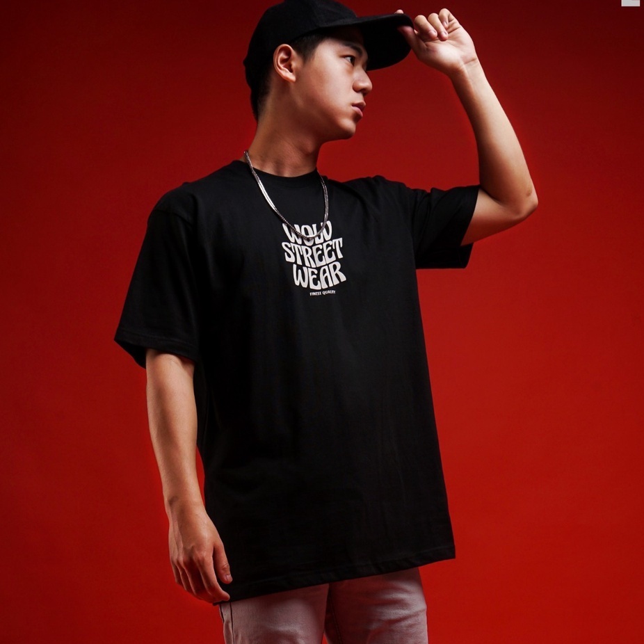 Tshirt Wolv Streetwear Series Premium Pria Lookbook Version