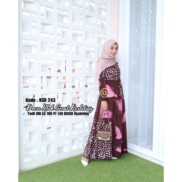 gamis elzhaf KSR 243 twill ori semarang