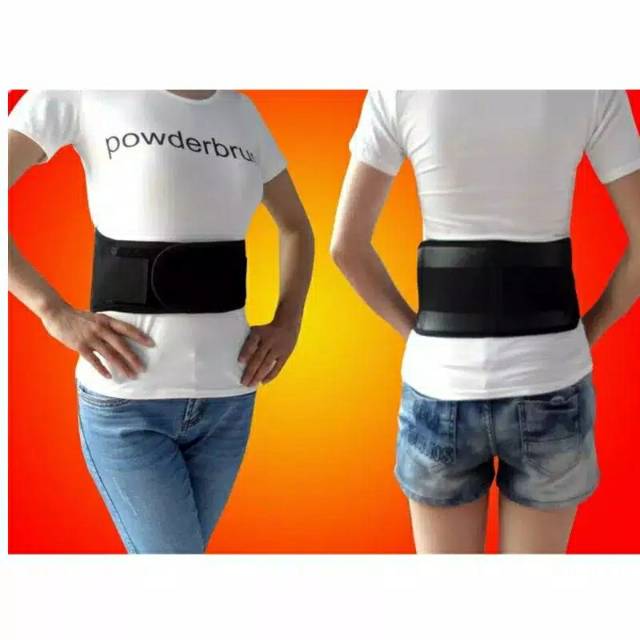 SABUK TERAPI PEMANAS PENGHANGAT PINGGUL PINGGANG WAIST TOURMALINE MAGNETIC POSTURE CORRECTOR