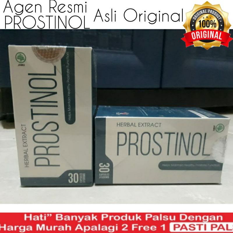 PROSTINOL Obat Prostat Asli Original Sudah BPOM