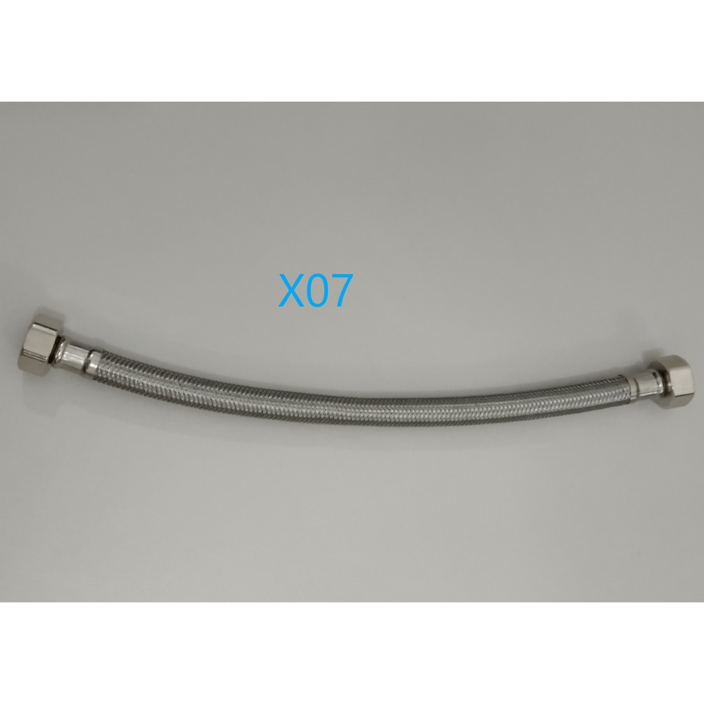 Selang Fleksibel Anyam 30 Cm Stainless- Flexible Hose 30cm Selang Air Wastafel Closet X07