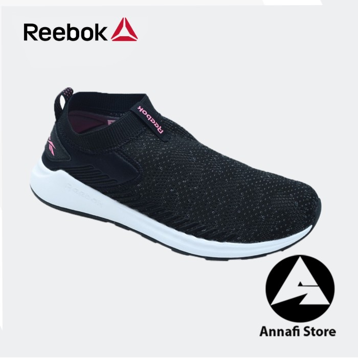 JUAL SEPATU SNEAKERS WANITA REEBOK EVER ROAD DMX SLIP FX3081 - Black