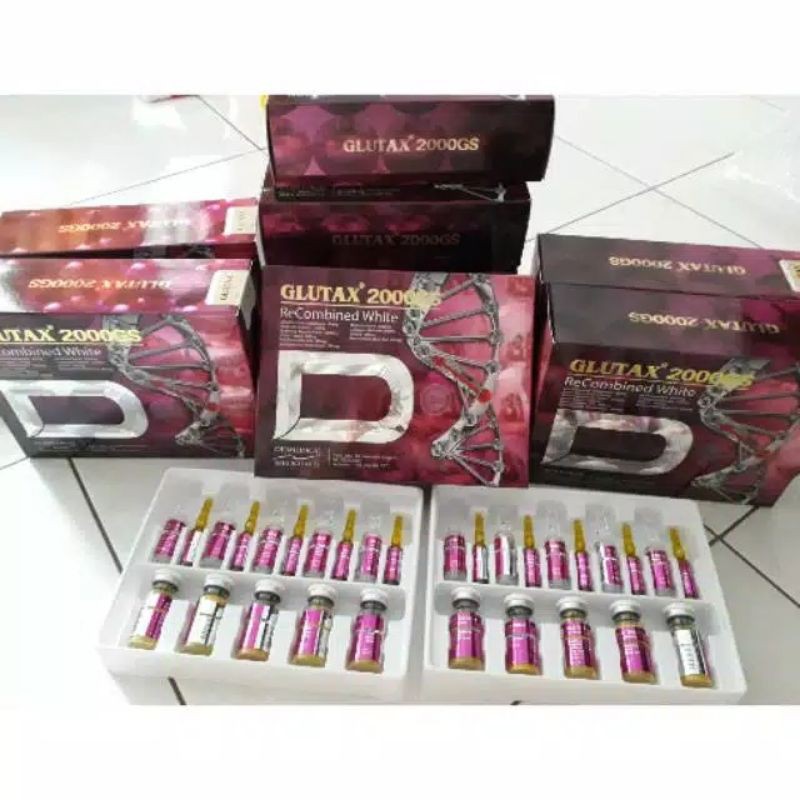 Glutax 2000 GS whitening pencerah kulit