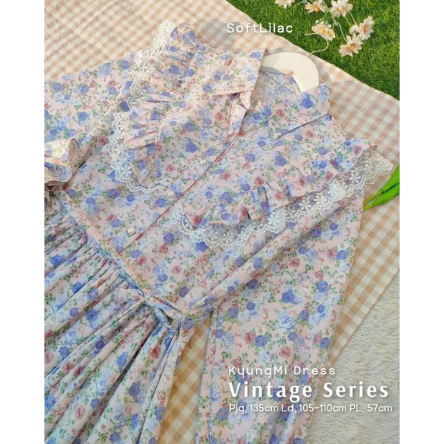 KYUNGMI DRESS VINTAGE SERIES by Studhijabstore