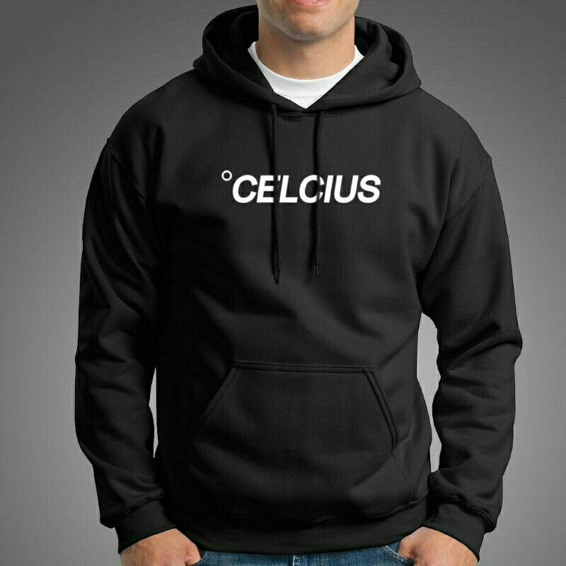 CELCIUS BLACK HOODIE SWEATER NEW