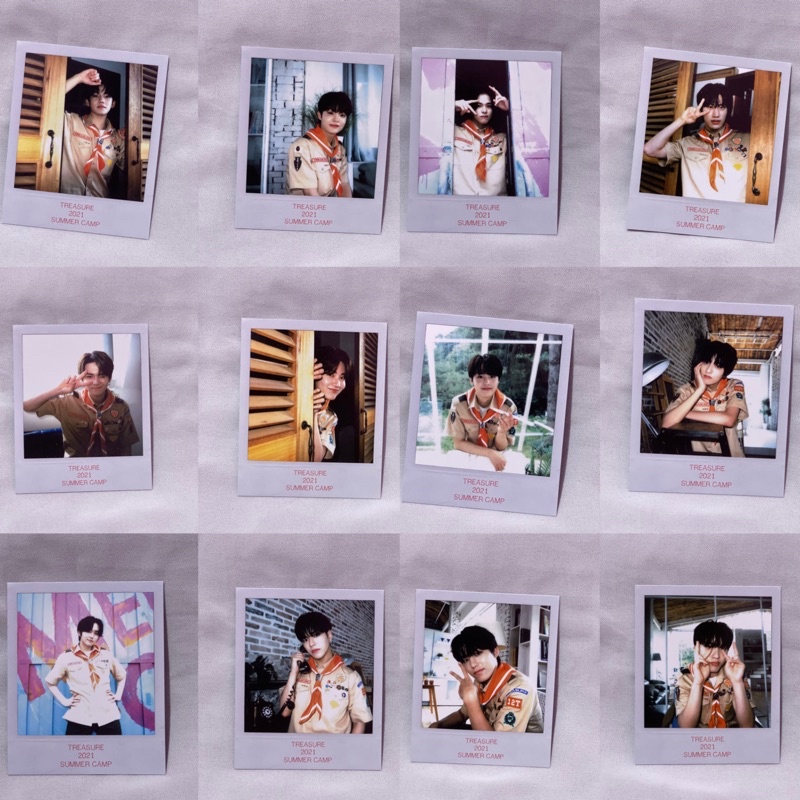 TREASURE 2021 SUMMER CAMP [Polaroid Baju Pramuka]