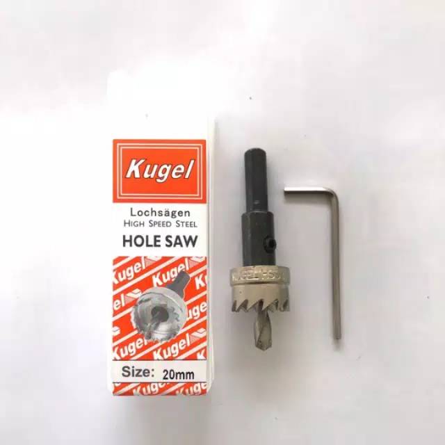 Hole Saw Kugel HSS 20mm  Holesaw / Hole Saw Besi / Kayu