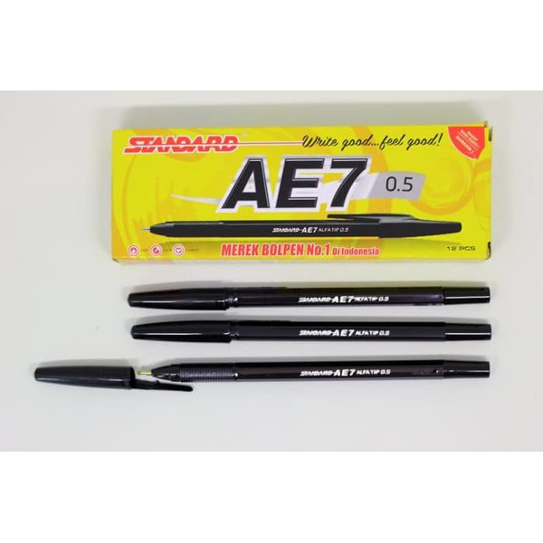 [12 pcs] PULPEN STANDART AE7 ORIGINAL