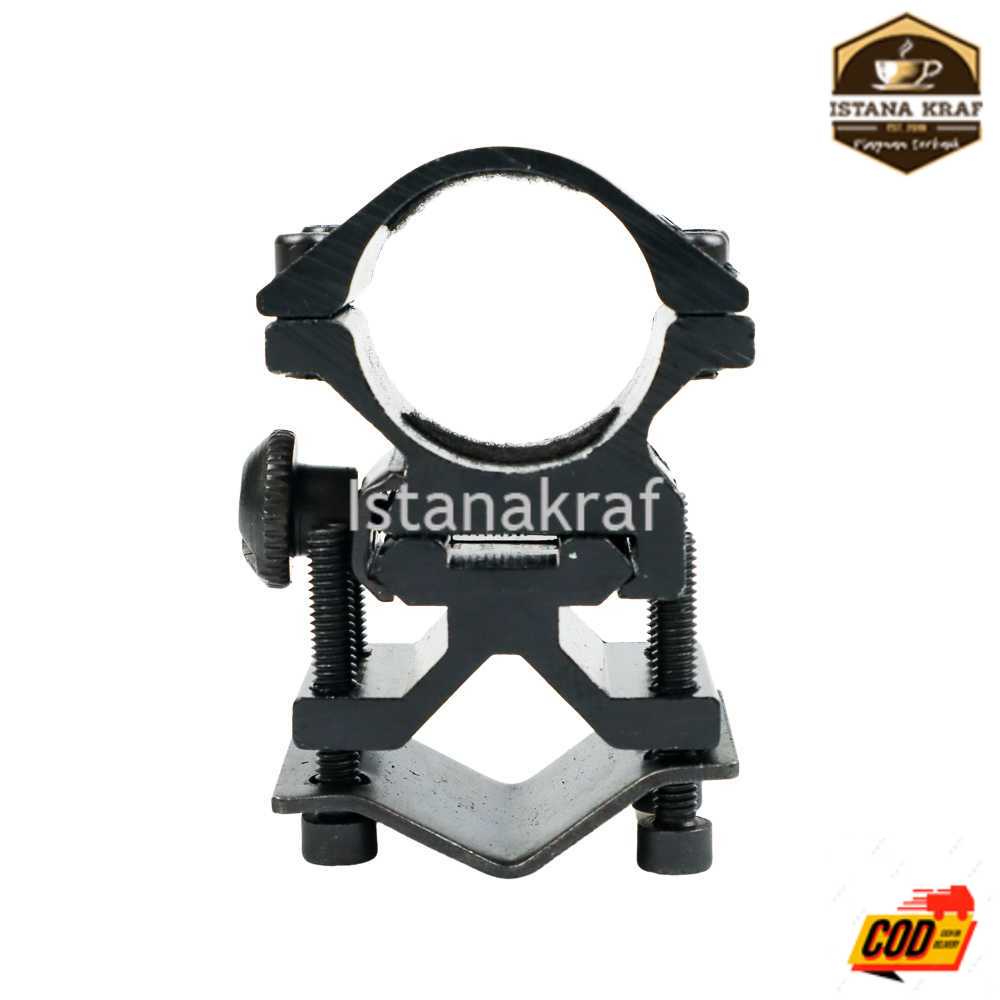 Lediland Gun Mount Senter Universal Metal Rail Clip - LH99