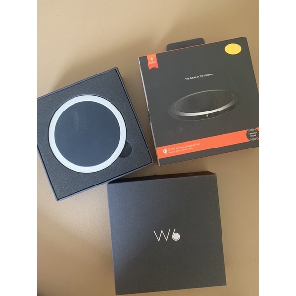 Kajsa W6 Qi Fast Wireless Charger - Black