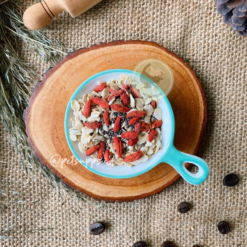 Berry bowl 50gr | snacks for hamster sugar glider rabbit chinchilla