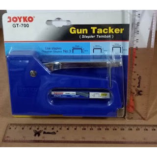 

Stepler Stapler Hacter Necis Tembak Gun Tacker Joyko GT-700