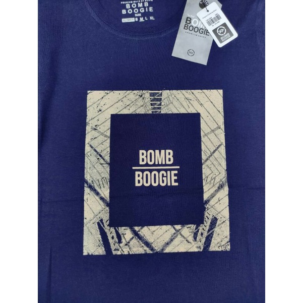 Kaos Distro Bombbogie,nevada,levis Baju Bombbogie Size M L XL,kaus/kaos distro,cowok