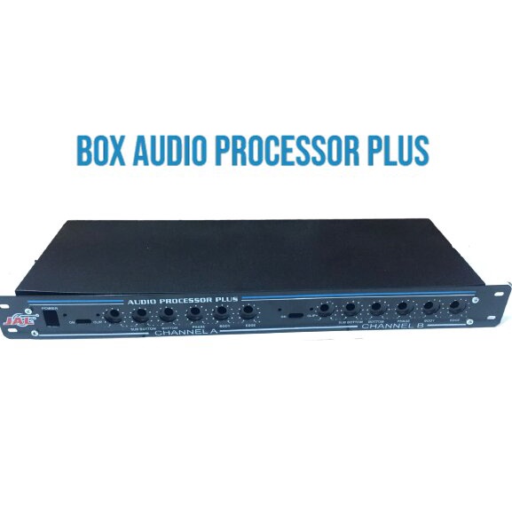 BOX AMPLI AMPLIFIER AP AUDIO PROCESSOR PLUS SUBWOOFER