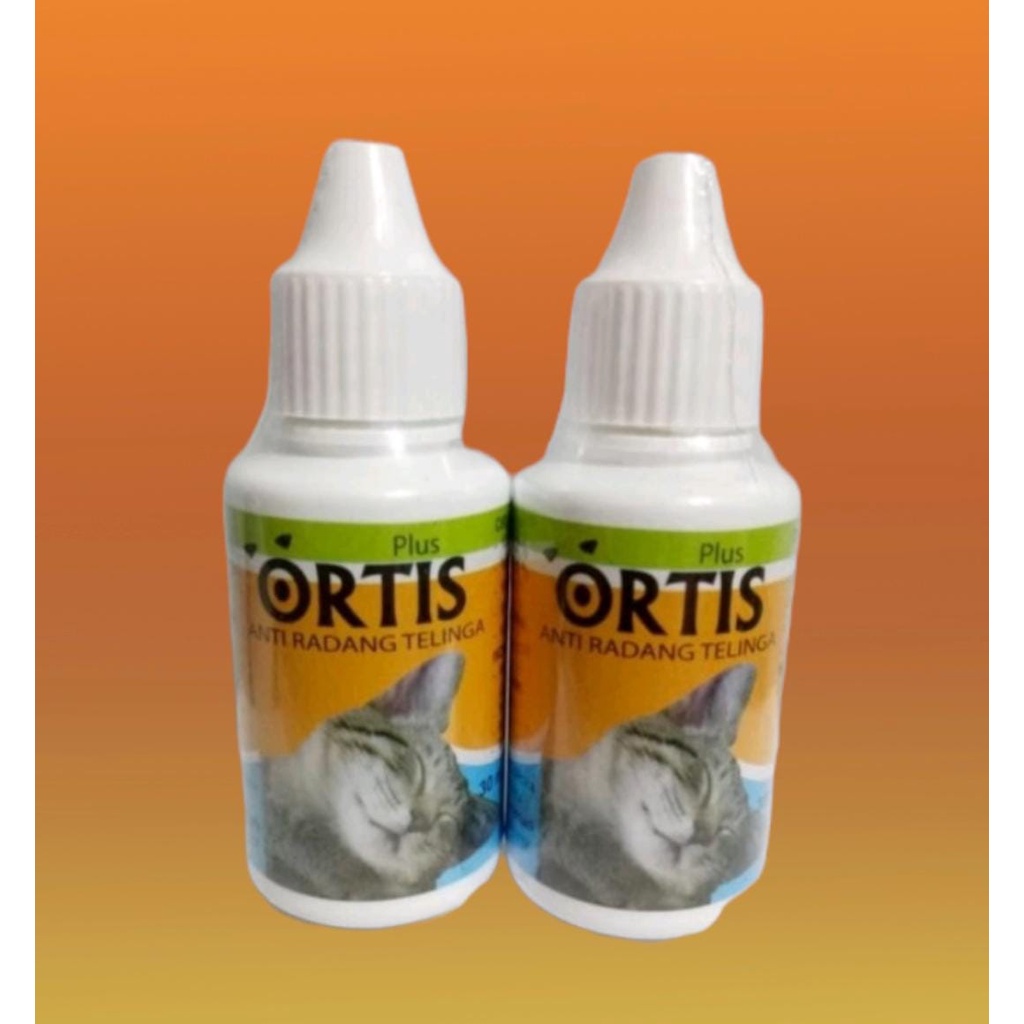 Ortis Cat - Obat Radang Telinga Kucing Kutu Telinga Kucing Earmites