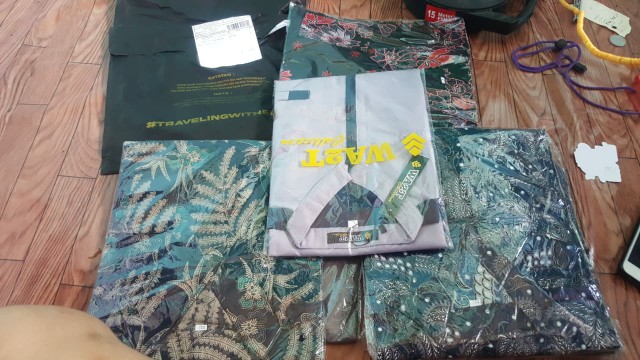 Batik Couple Keluarga Sania Ruffle Ori Ndoro Jowi Dnt Motif Tenun