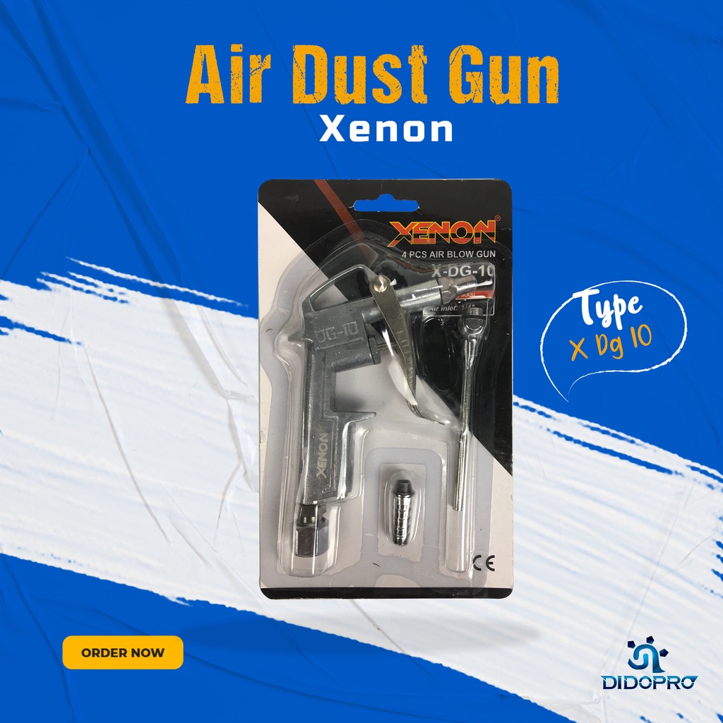 XENON DG-10 Air Duster Alat Semprot Debu Tembakan Angin Kompresor