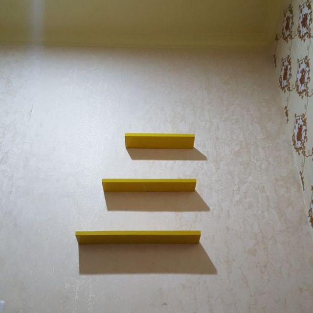 Set Rak Dinding Minimalis Gantung Paket Isi 3 Pcs Uk.60, 50, 40cm - Ambalan Dinding