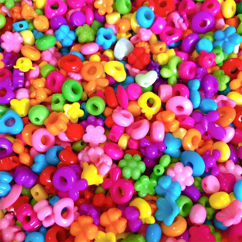 (10gr) Manik Mote Pastel Beads Warna Candy