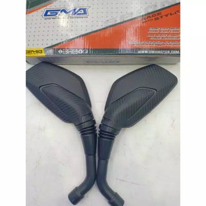 TERMURAH Spion GMA type bajaj pulsar carbon PNP YAMAHA N-MAX 155, X-MAX 250, AEROX 155