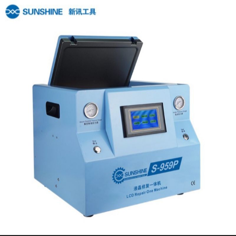 Mesin SUNSHINE S-959P Vacuum Laminating Remover Buble Machine Ori