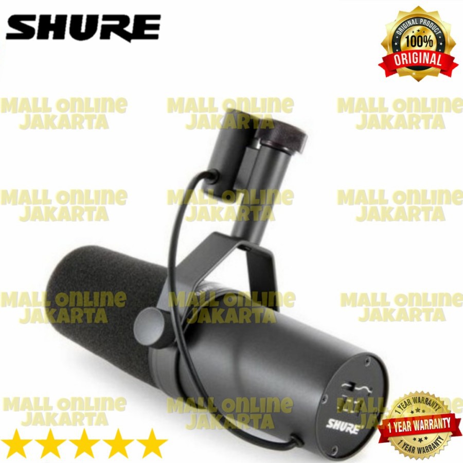 Mic Podcast Shure Sm7b Microphone Podcas Sm 7B Original