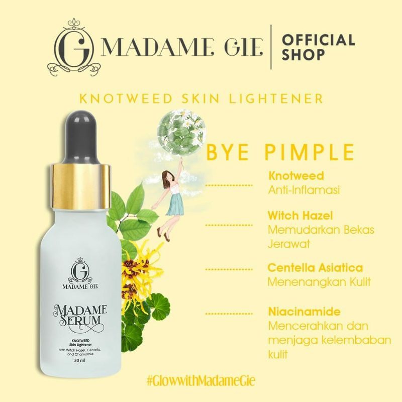 MADAME GIE Madame Serum Skin Care Face Serum Serum Wajah