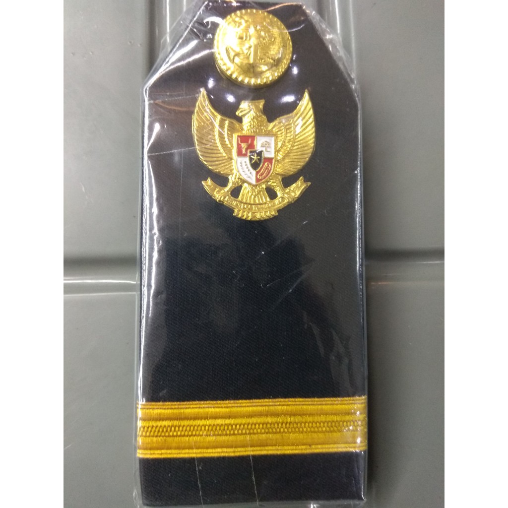 Tanda/Aksesoris/Atribut Pangkat/Evolet Pelayaran/Pelaut/Nakhoda PDU Garuda Tingkat/Strip/Balok 1