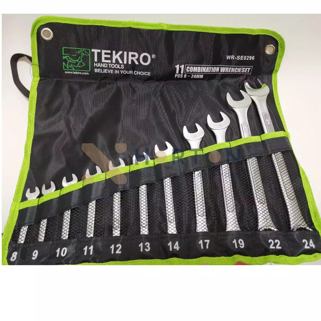 Tekiro Kunci Ring Pas Set 11 Pcs 8-24 Mm