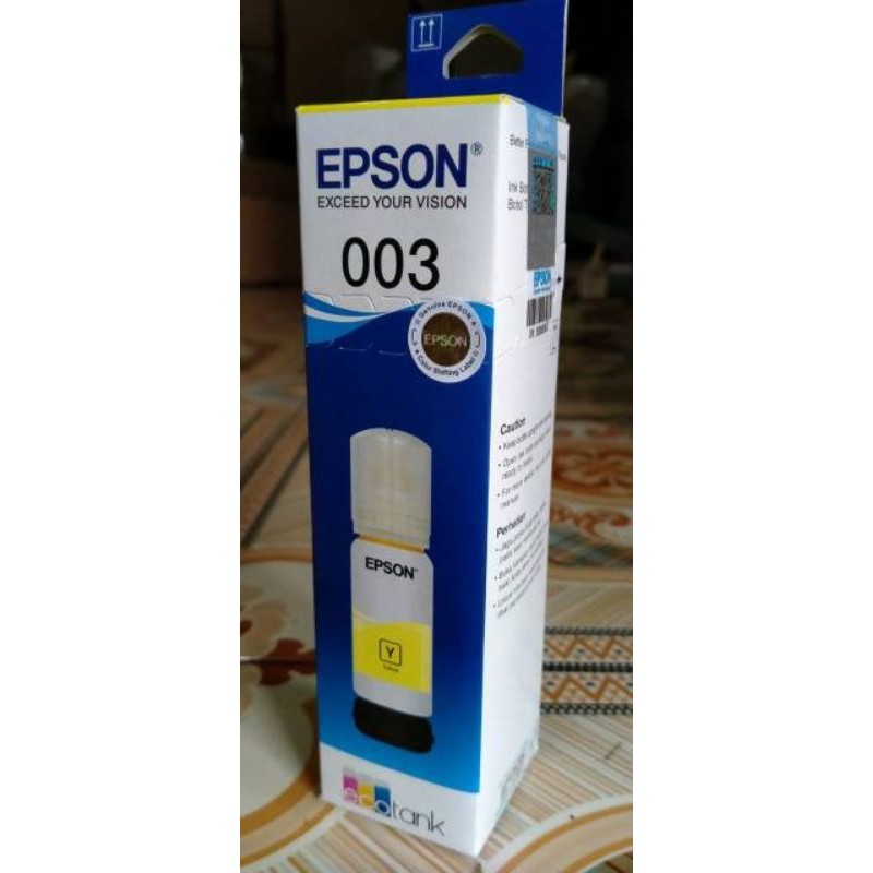 TINTA REFILL EPSON 003 KHUSUS 1 SET CYMBK L1110/L3110/L3150/L5190