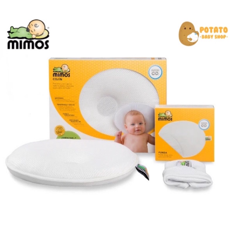 Mimos Pillow Set With Cover - Bantal Anti Peyang