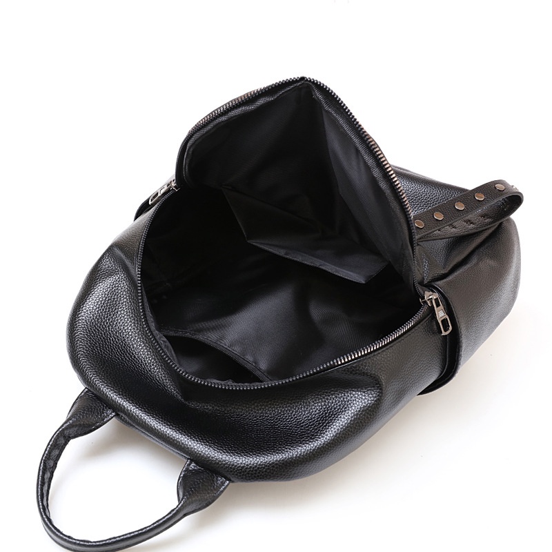 TAS RANSEL WANITA KULIT HITAM ORMENI PREMIUM BACKPACK CEWEK PUNGGUNG TA569B5 IMPORT GENDONG REMAJA KULIAH KERJA SEKOLAH BATAM KEKINIAN