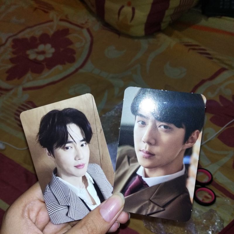 PHOTOCARD EXO (SUHO SELF POTRAIT ARCHIVE #1, SEHUN SG, CHEN DMUMT, CHEN SG)