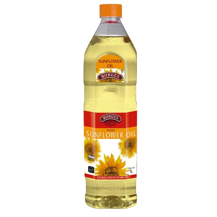 

Fe01Gg Borges Sunflower Oil / Minyak Bunga Matahari 1L F30E1F111