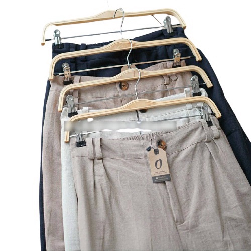 KULOT PANJANG WANITA - ELAINE CULLOTE PANT KATUN RAMI RESLETING DEPAN - CELANA PANJANG WANITA MURAH '-2