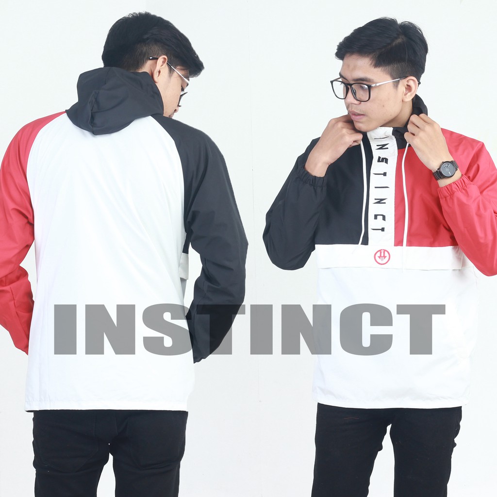 INSTINCT JAKET CAGOULE | CAGOULE KEREN | ORIGINAL LOKAL