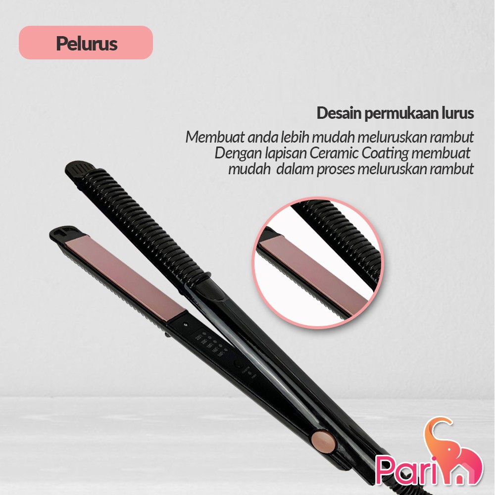 Catokan Pelurus Rambut Catok Pelurus Rambut Hair styler YK DESIGN YK-1625