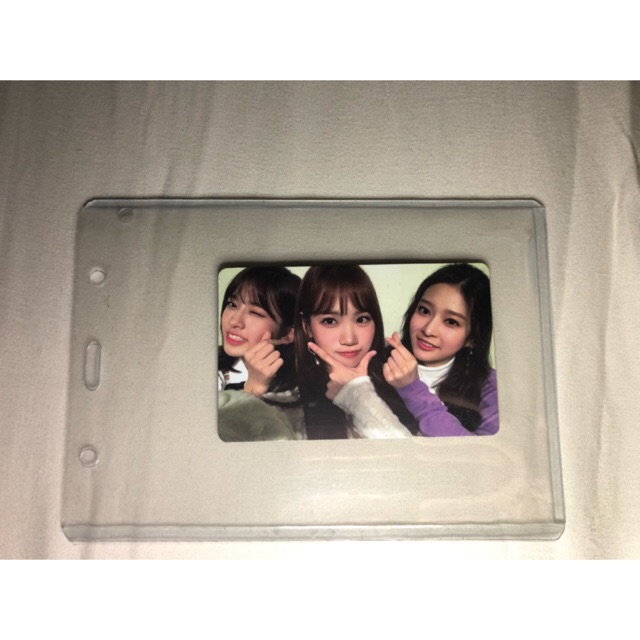 IZ*ONE IZONE 아이즈원 アイズワン Kim Minju & Unit Yujin, Chaewon, Minju COLOR*IZ photocard