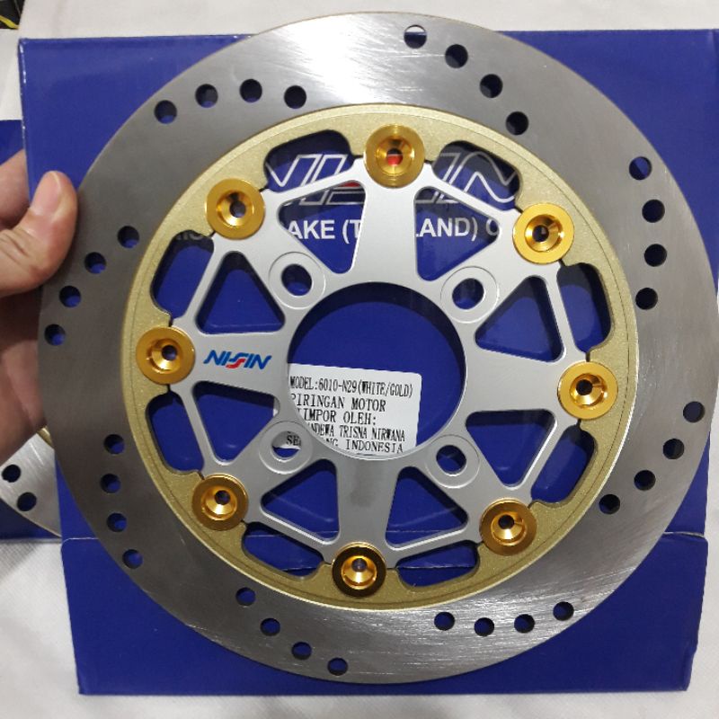 PIRINGAN NISSIN 220MM MATIC VARIO / BEAT / SCOOPY / MIO DLL UNIVERSAL PIRINGAN CAKRAM DEPAN