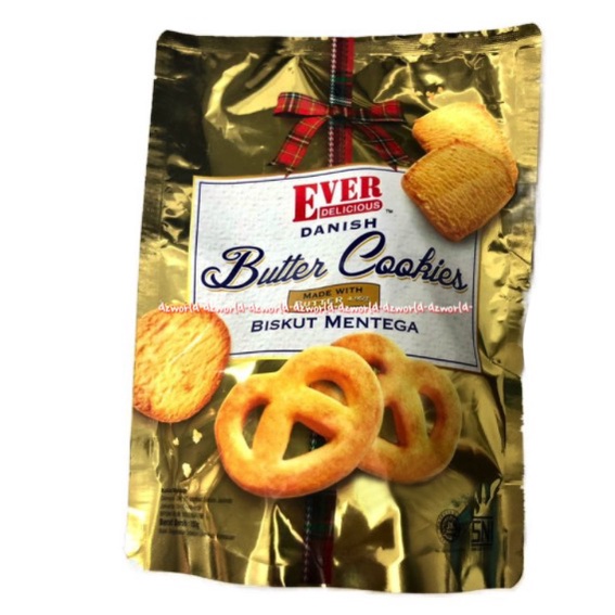 Ever Delicious Danish Butter Cookies 150gr Biskuit Mentega Danis Better Kukis Buter Everdelicious Efer Snack Cemilan Halal