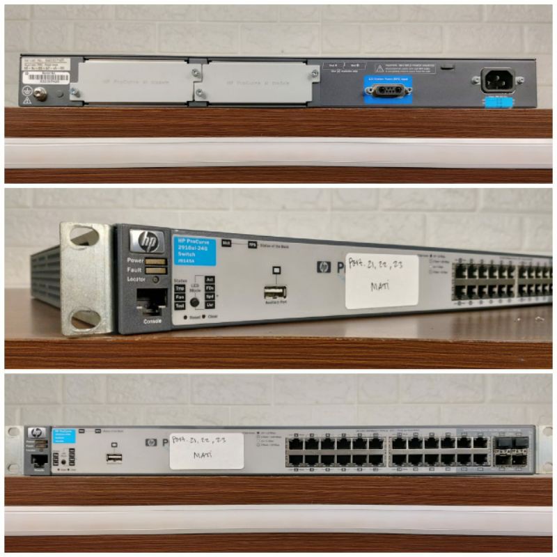 Switch HP ProCurve Minus 3 Port Mati  Managed Gigabit  24 Port