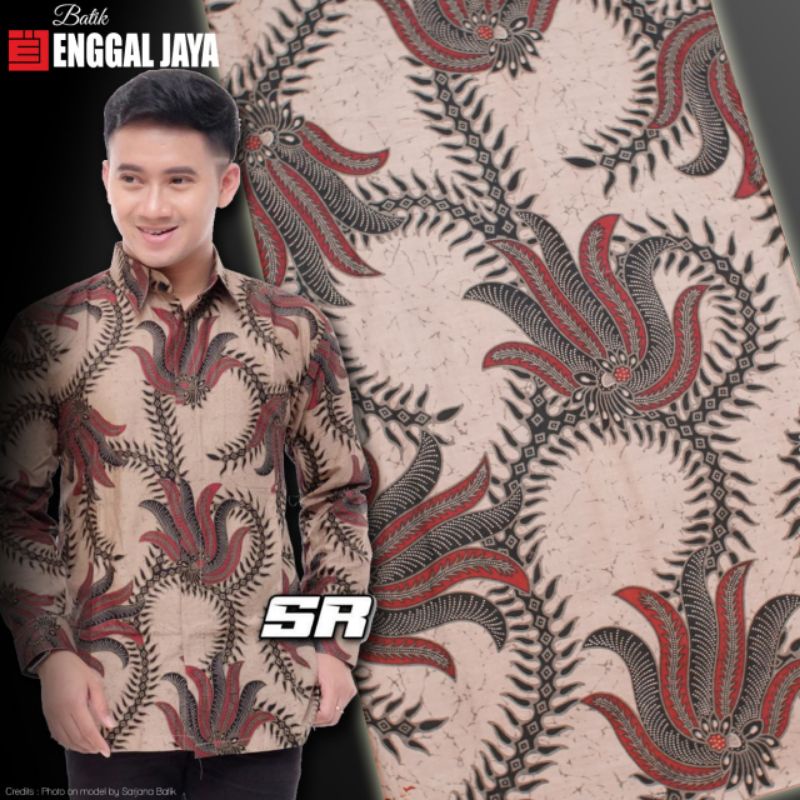 GROSIR BAJU BATIK- JUMBO | Kemeja Batik/ATASAN  Pria Lengan Panjang Terbaru Seragam